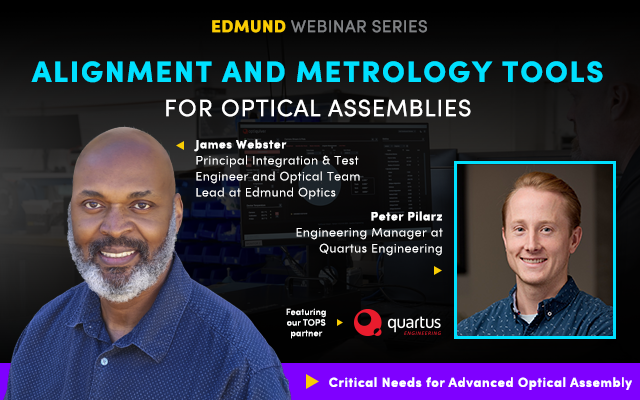 Alignment and Metrology Tools for Optical Assemblies banner